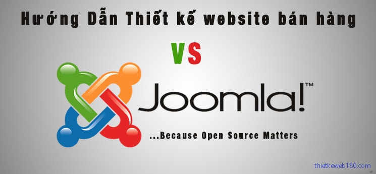 Cách thiết kế web bán hàng bằng joomla