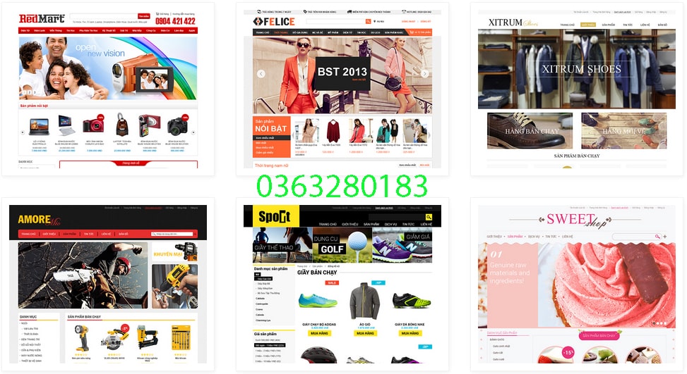 Cách thiết kế web bán hàng trực tuyến - dịch vụ thiết kế website có sẵn