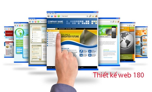 Các công ty thiết kế website - Doanh nghiệp thiết kế web 180 