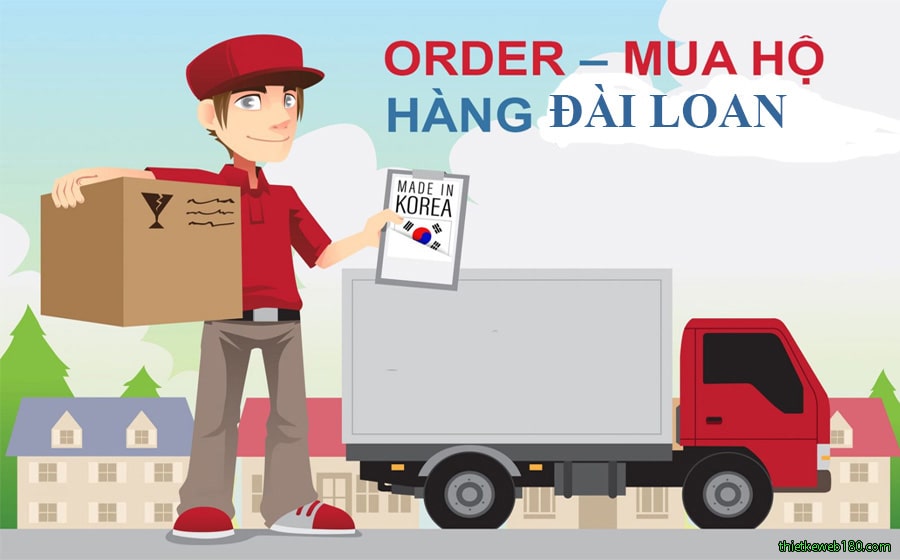 Dịch vụ mua hàng ở website tại Đài Loan