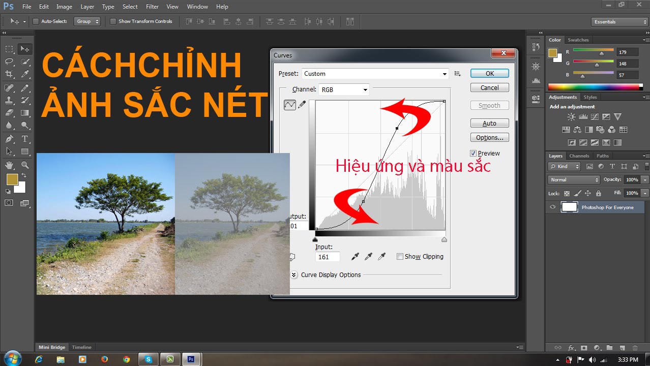 Hiệu ứng và màu sắc