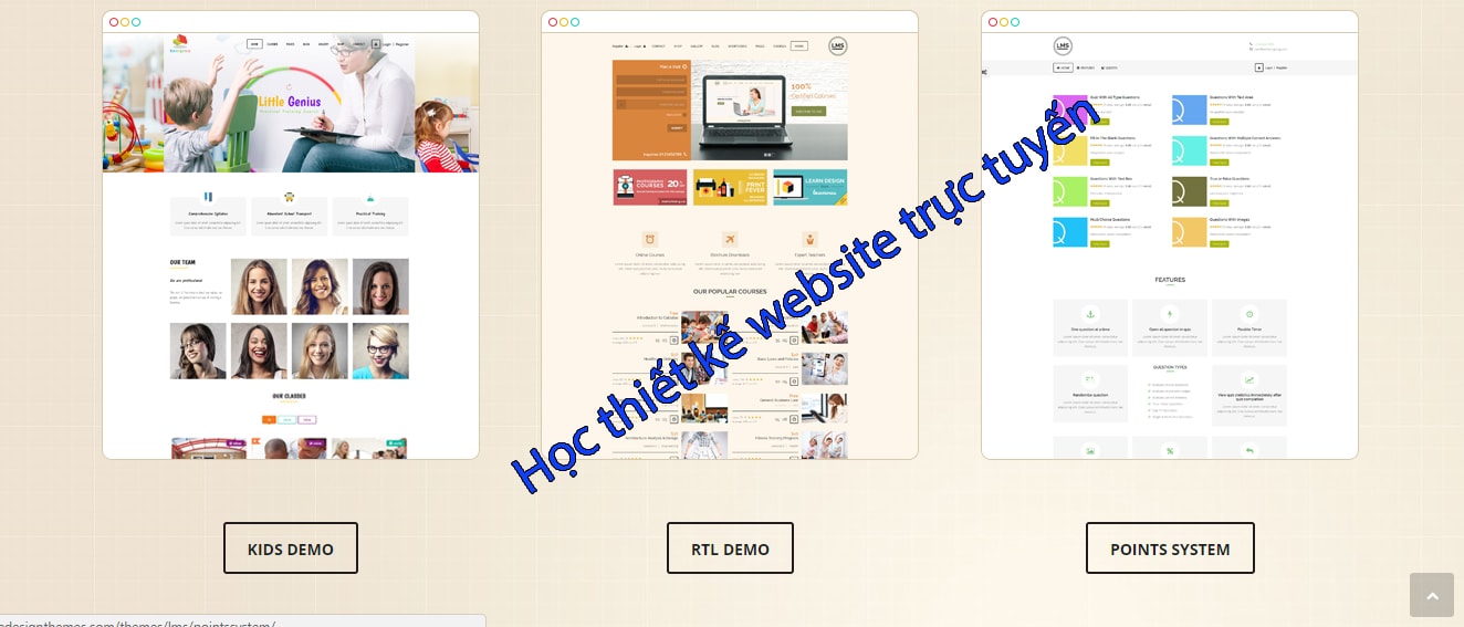 Hình thức học thiết kế website
