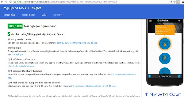 Làm sao để biết website đã tối ưu di động chưa Làm sao để biết website đã tối ưu di động chưa