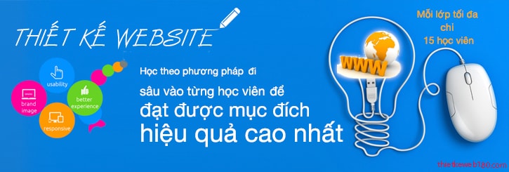 Mục đích khoá học thiết kế trang web