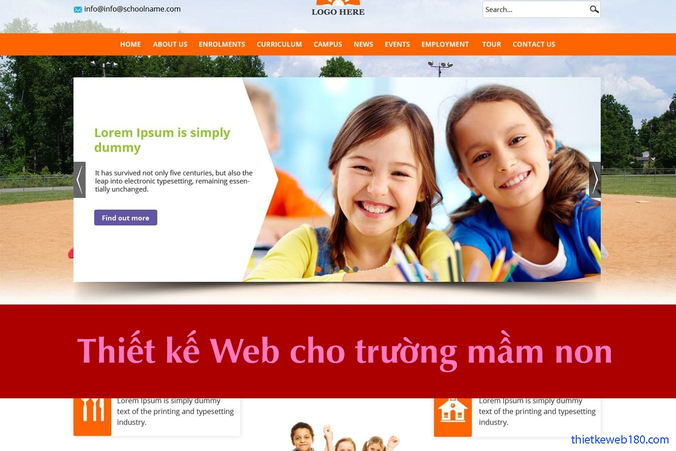 Những yếu tố cần có khi thiết kế website miễn phí cho trường học