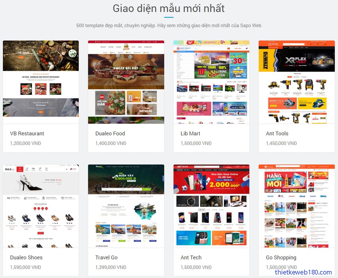 Nền tảng để làm website