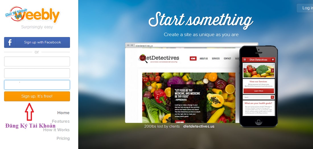 Thiết kế web bằng weeblycom
