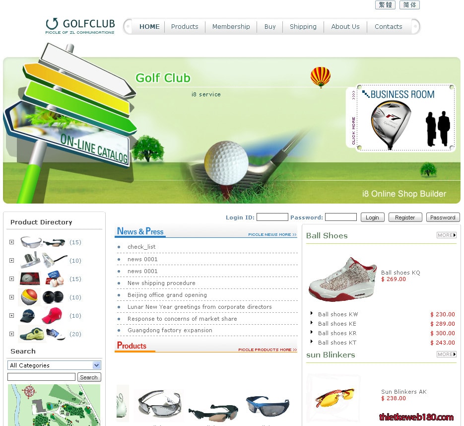 Website động