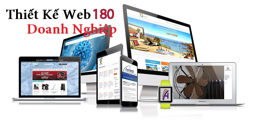 dịch vụ thiết kế web 180