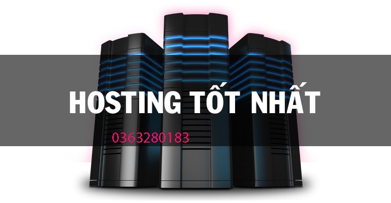 thiết kế một trang web đơn giản - lựa chọn hosting uy tín
