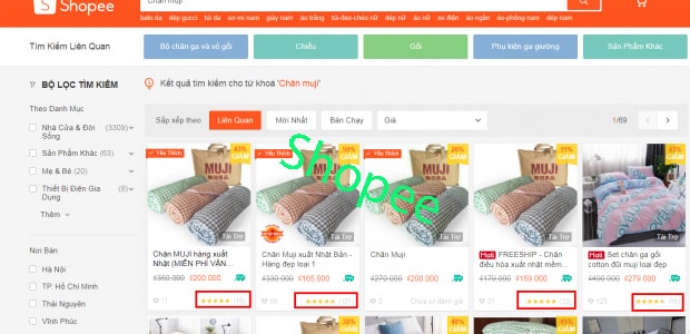 Shopee trang web phát triển nhanh nhất hiện nay