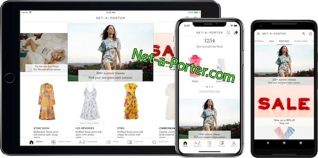 Trang web bán hàng hiệu giảm giá Net-a-Portercom
