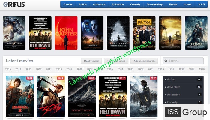 làm web xem phim wordpress làm web xem phim wordpress