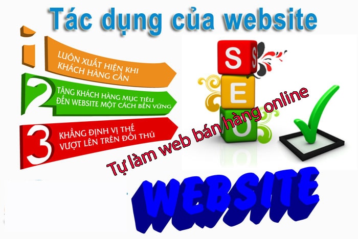 Lợi ích khi có website bán hàng