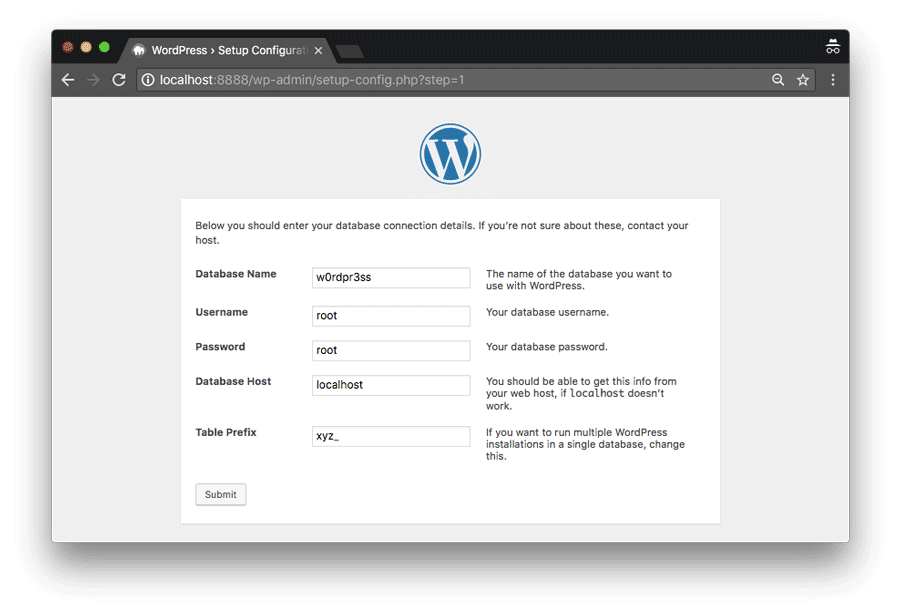 Cài đặt wordpress Cài đặt wordpress