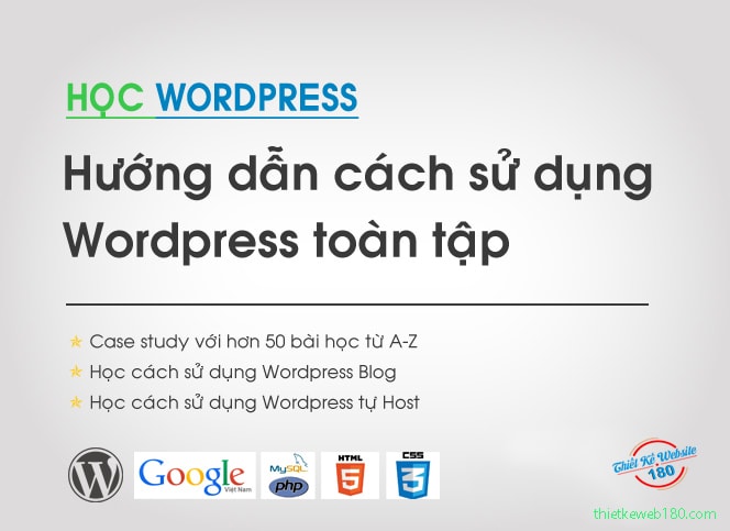 Tài liệu hướng dẫn làm web bằng wordpress Tài liệu hướng dẫn làm web bằng wordpress