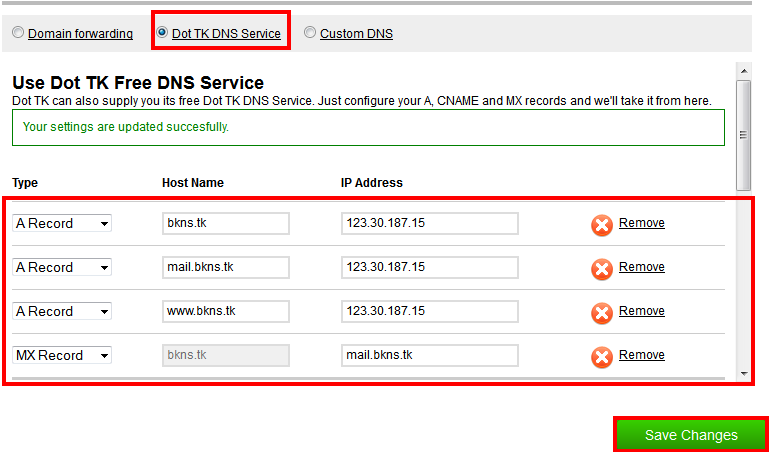 Đưa tên miền trỏ vào hosting Đưa tên miền trỏ vào hosting