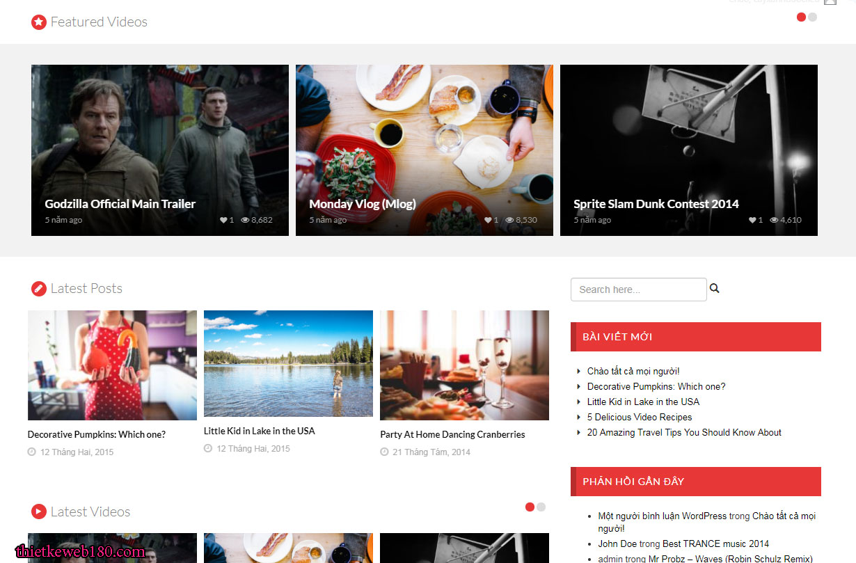 Cách làm trang web phim