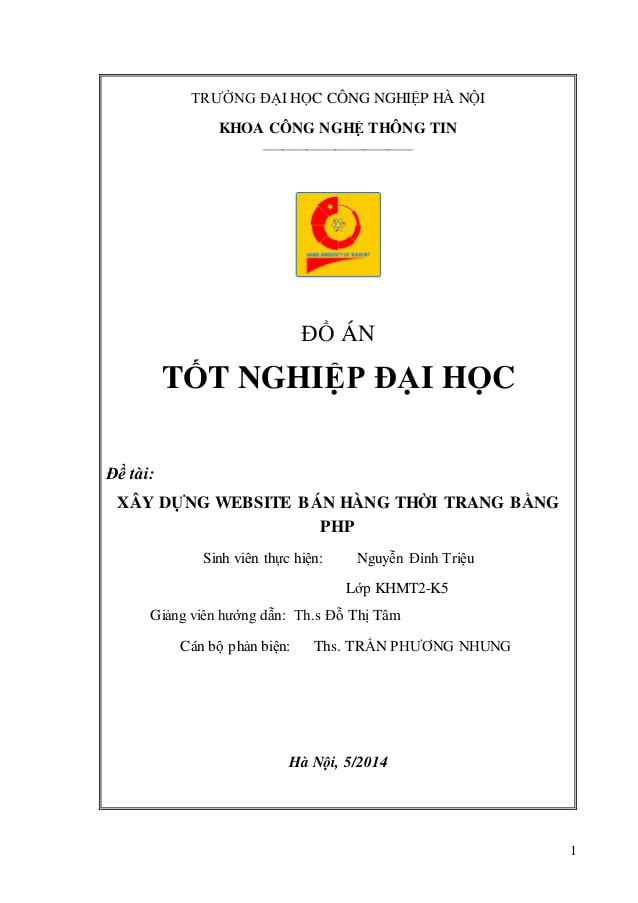 Cách làm báo cáo thiết kế web Cách làm báo cáo thiết kế web