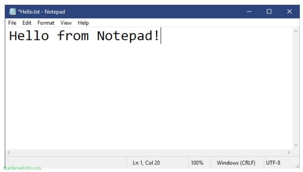 Notepad là gì?