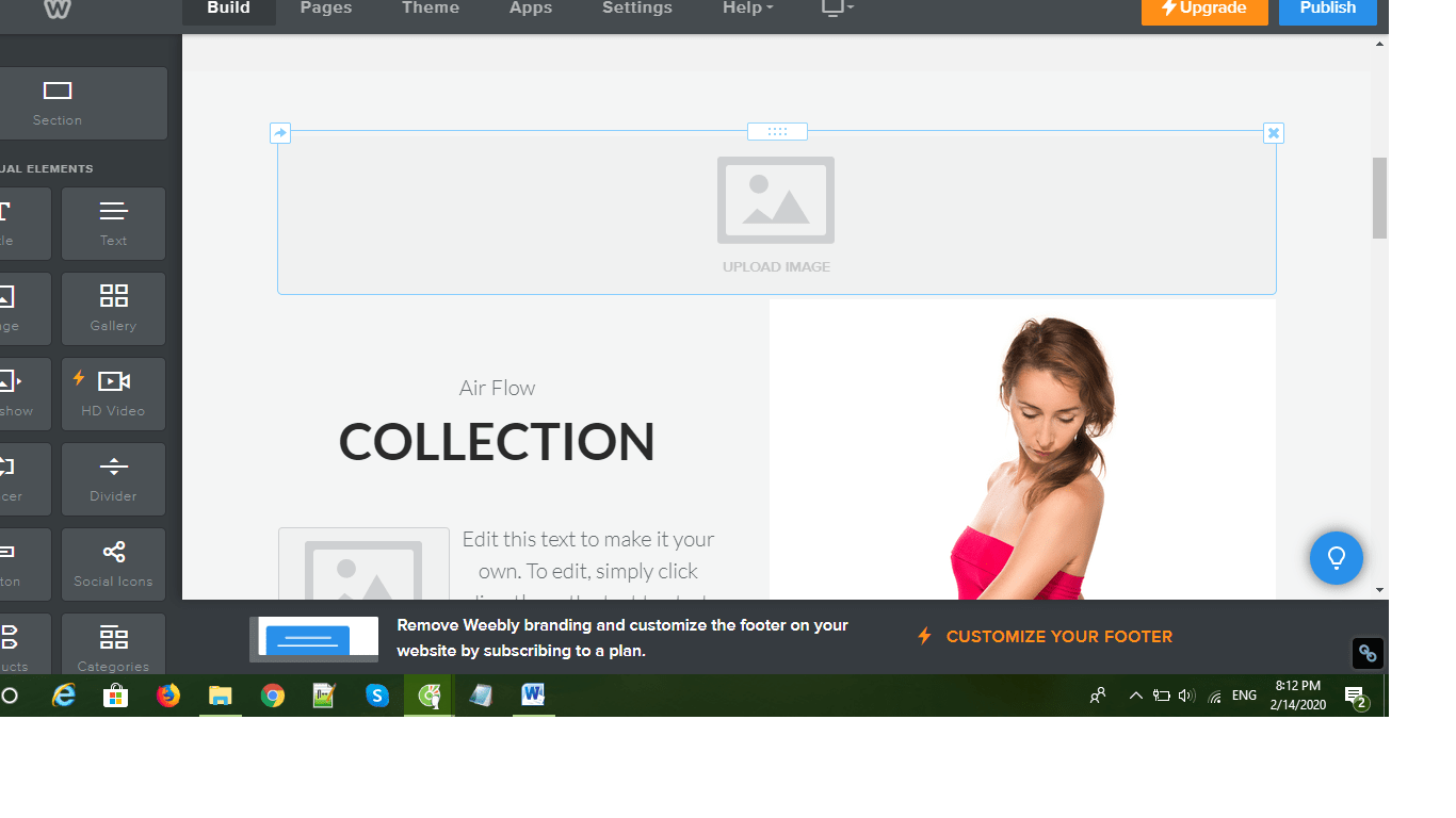 Bước 9 Tùy chỉnh tính năng, hình ảnh trong web