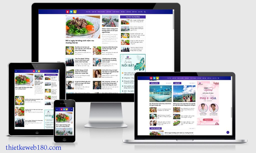 Cách làm 1 trang web tin tức - Themes wordpress tin tức