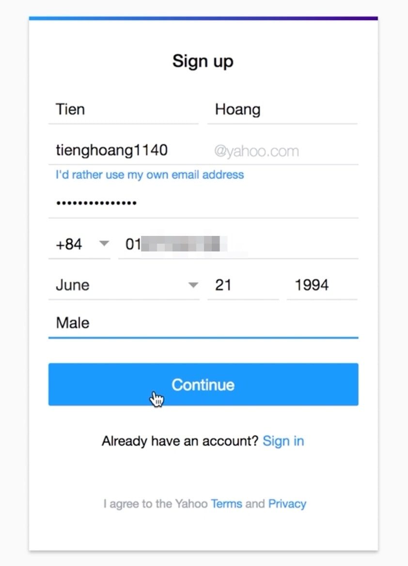 Cách làm web bằng blogspot - Bước 1