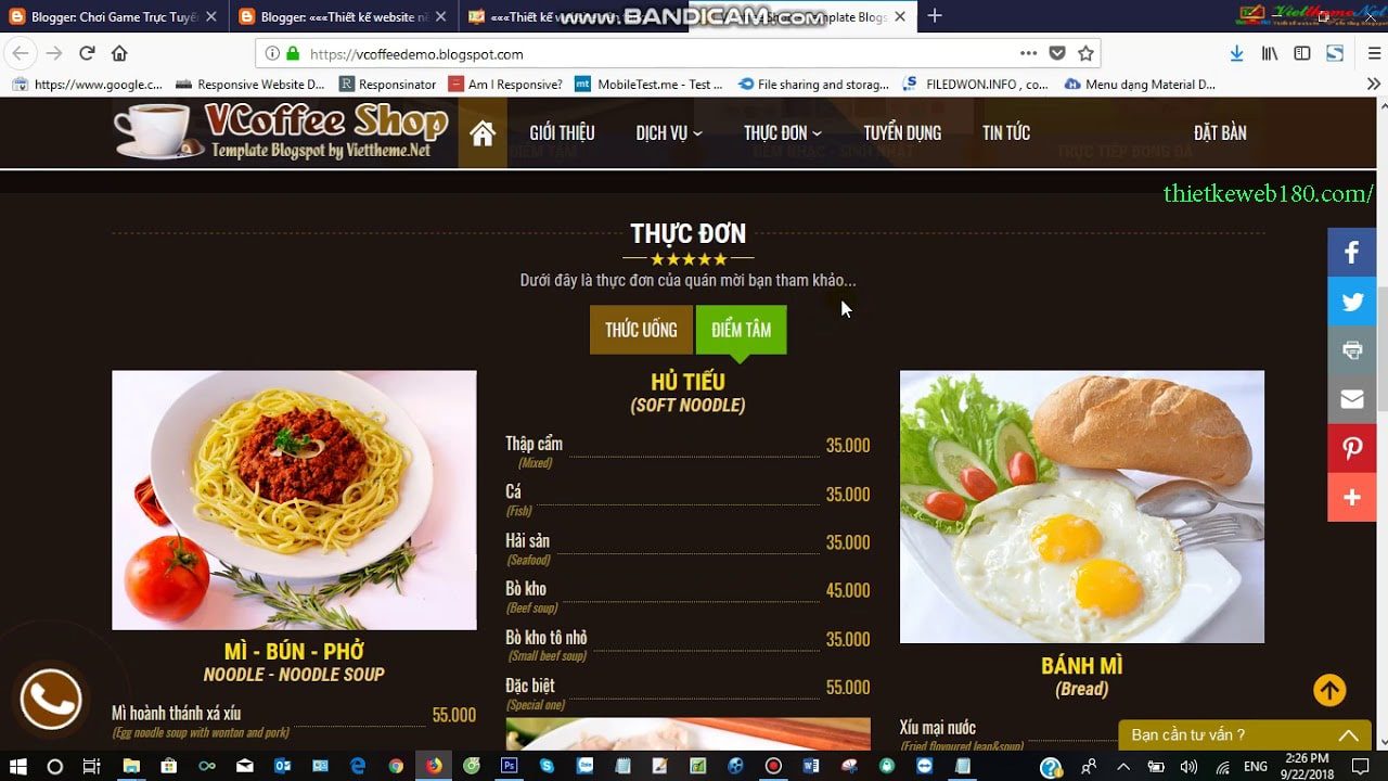 Đặc điểm của nền tảng blogspot