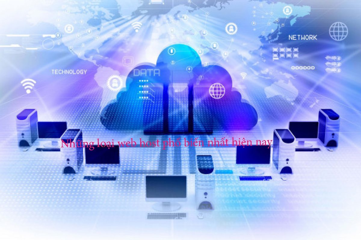 Những loại web host phổ biến nhất hiện nay Những loại web host phổ biến nhất hiện nay