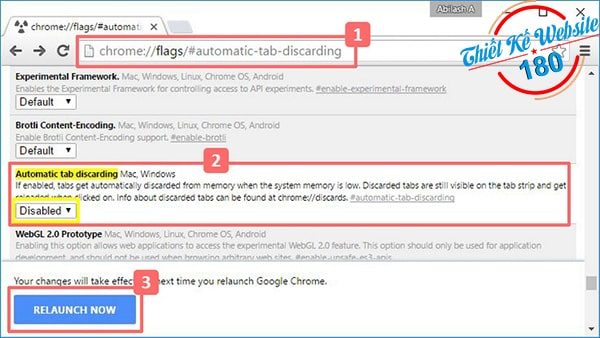 Cách làm tăng tốc độ trình duyệt web - Ngăn các tab tự động tải lại