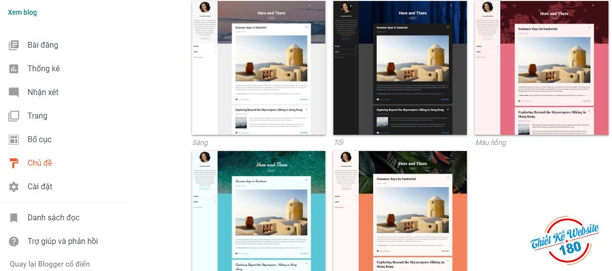 Cách làm web đơn giản miễn phí bằng blogger