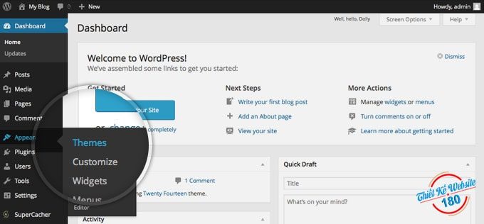 Cấu hình WordPress