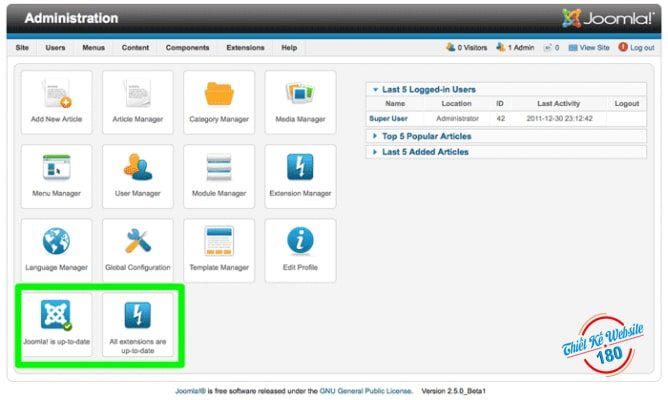 Hướng dẫn thiết kế web bằng joomla 2.5