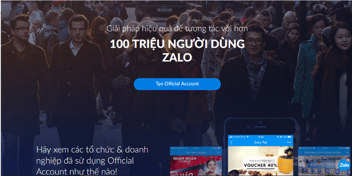 Nhúng zalo vào website