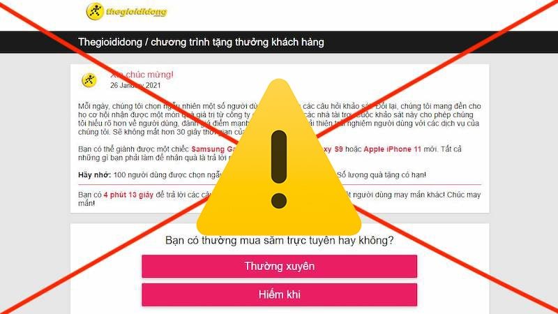 Cách nhận biết các trang web lừa đảo