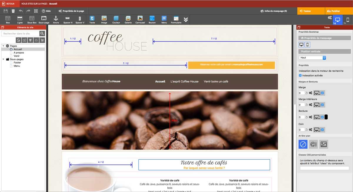 Lập trình web kéo thả