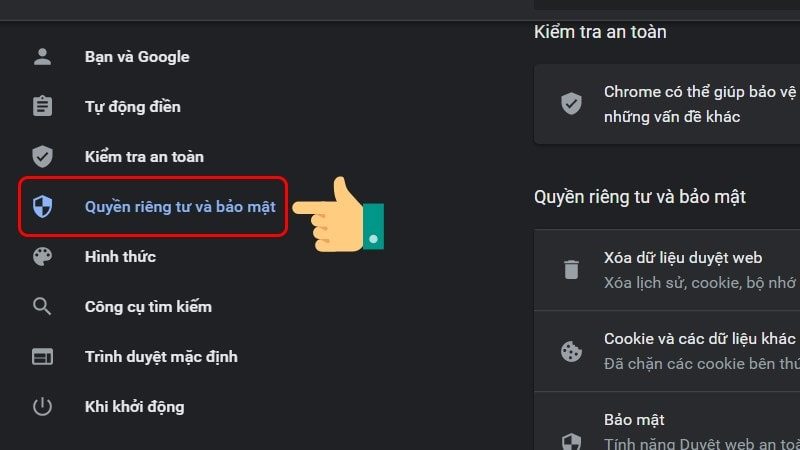 Hướng dẫn chặn trang web trên google chrome