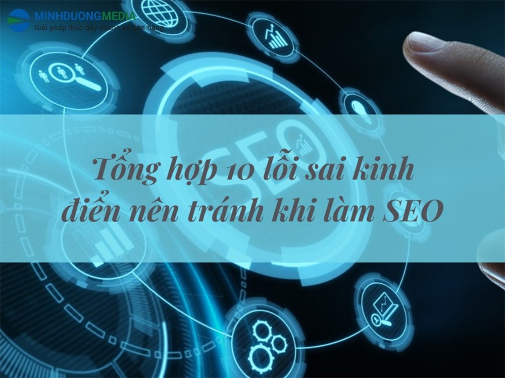 Các điều không nên thực hiện khi seo