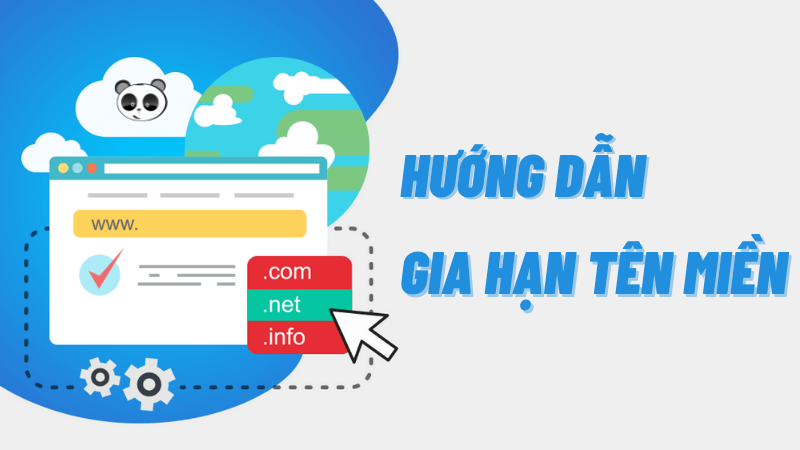 Cách gia hạn tên miền