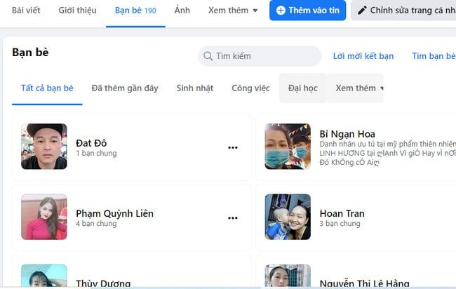 Cách xem số lần người khác vào Facebook của mình bằng máy tính
