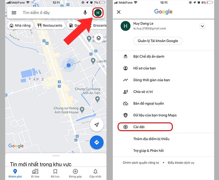 Xóa địa điểm doanh nghiệp trên google Map