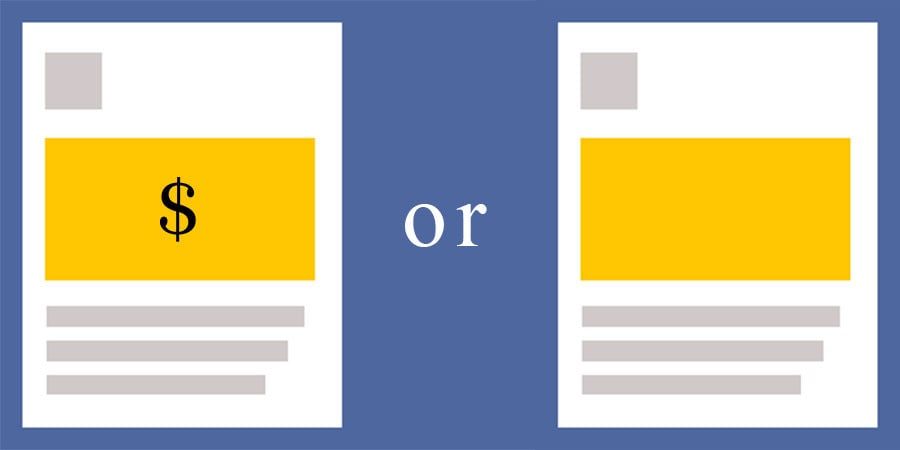 Có nên đăng giá bán trên Facebook?