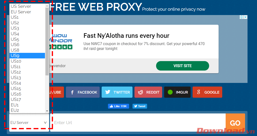 Cách bỏ chặn trang web trên máy tính bằng Proxy