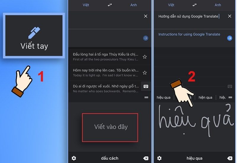 Cách sử dụng google dịch hiệu quả
