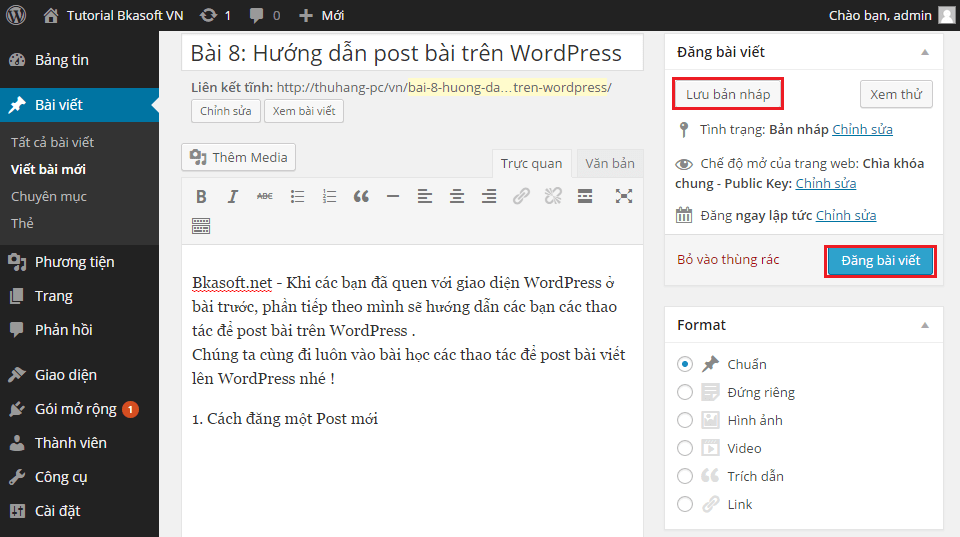 Cách đăng bài chuẩn SEO trên WordPress