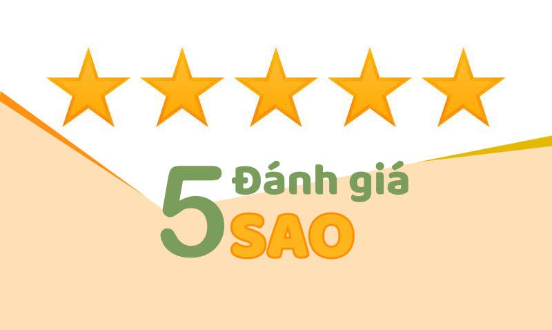 Tạo đánh giá sao cho website