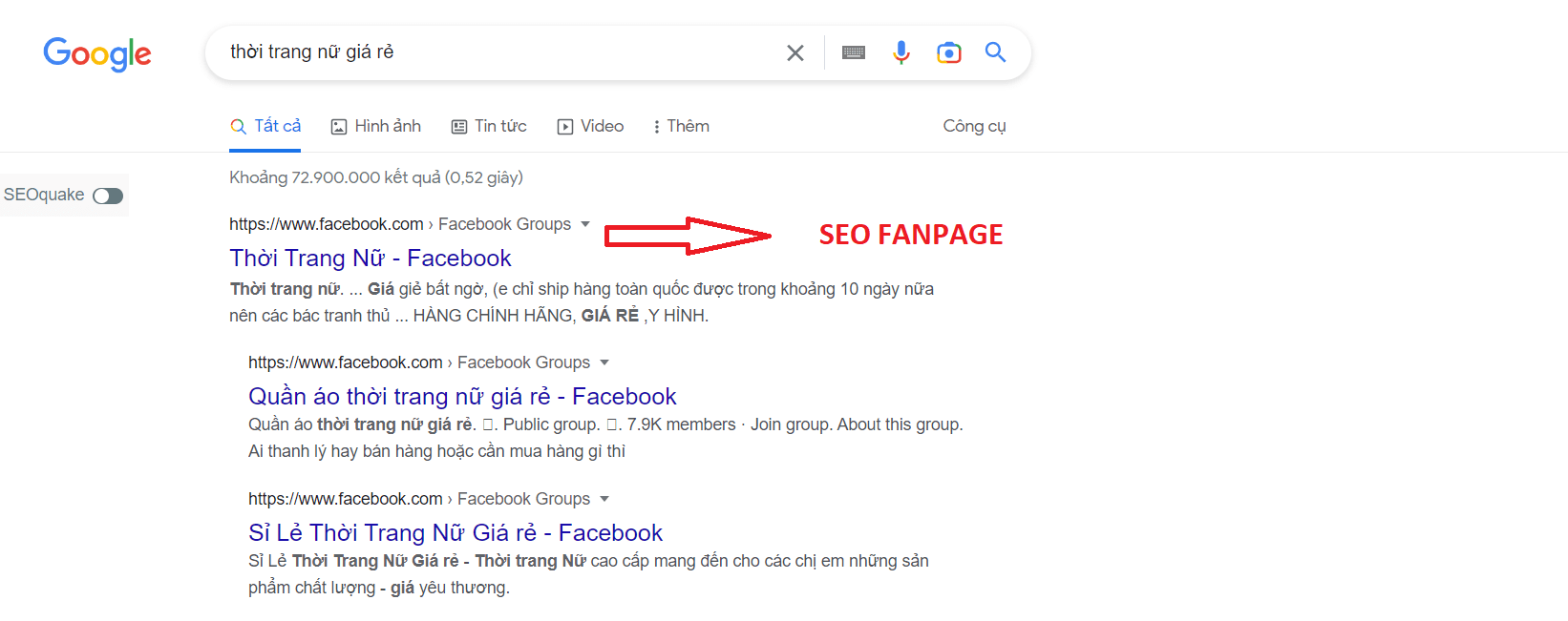 Cách đưa trang Facebook lên Google