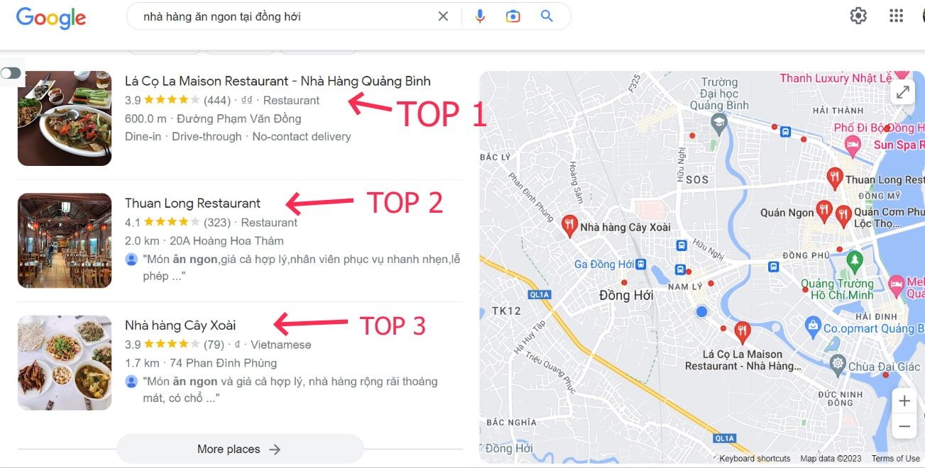Cam kết dịch vụ Seo map tại Thiết kế web 180