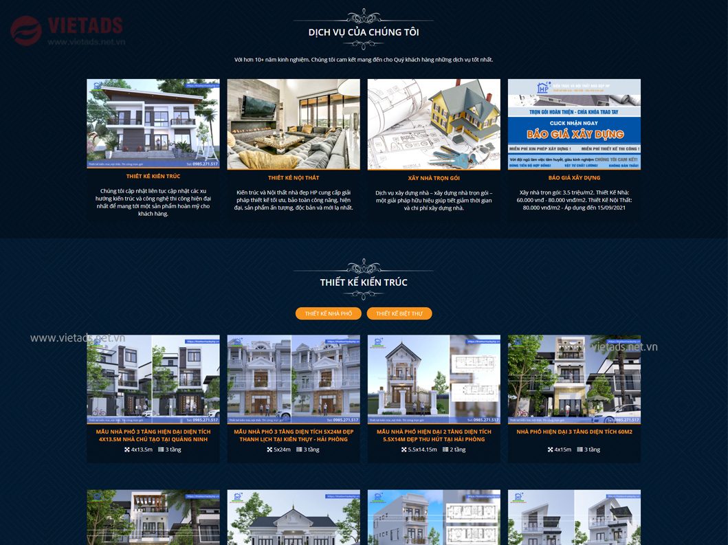 Báo giá thiết kế website Hải Phòng