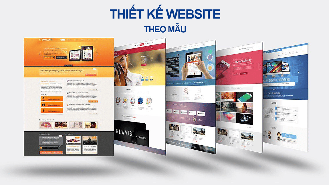 Thiết kế website theo mẫu có sẵn là gì?